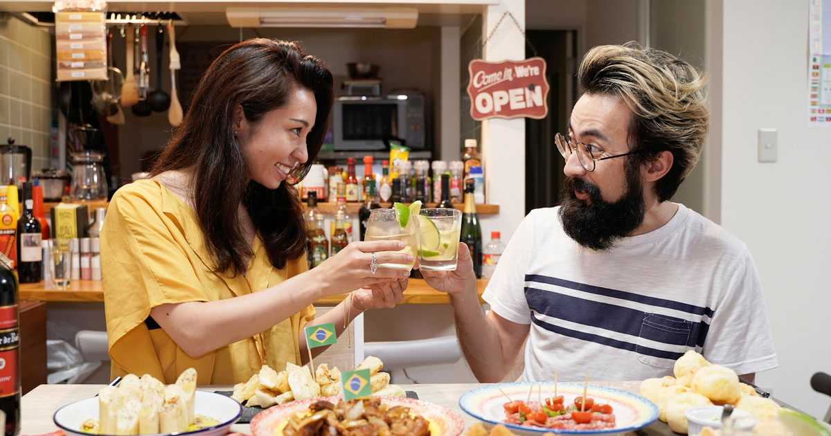 ブラジルの食卓におじゃまします 宮本ヒルさんちの家飲み編 イエノミスタイル 家飲みを楽しむ人の情報サイト